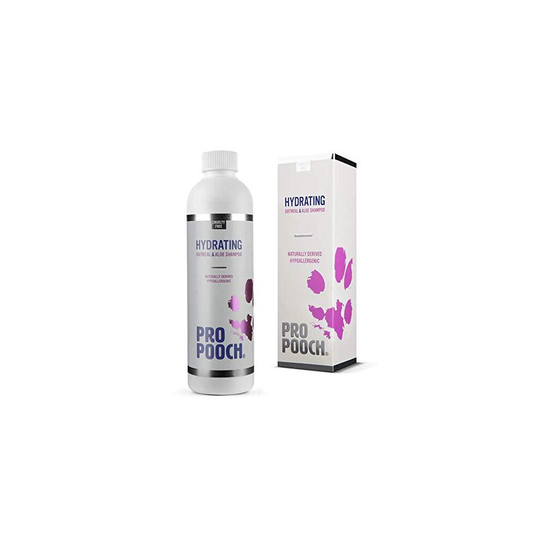 Pro Pooch Oatmeal Dog Shampoo For Itchy and Sensitive Dogs. Natural and Hypoallergenic. Contains Colloidal Oatmeal, Aloe Vera and Pro Vitamin B5