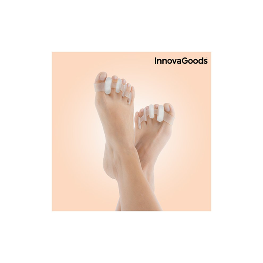 InnovaGoods Relaxing Toe Separator (Pack of 2)