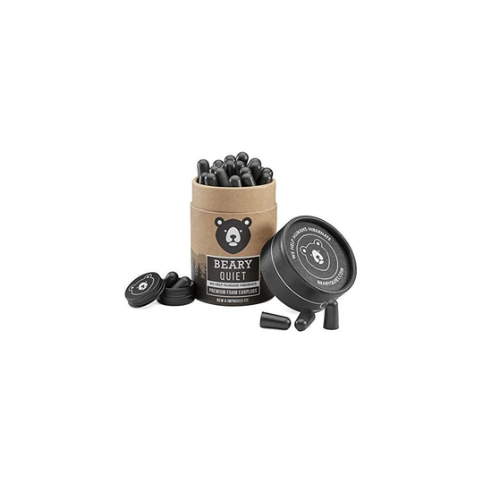 Best Ear Plugs for Sleeping by Beary Quiet 30 Pairs Upgraded Reusable Soft Foam Earplugs The Best Ear Plugs for Sleeping New & Improved