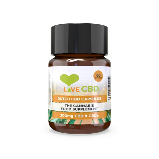 (300mg 60pcs) Love CBD Dutch Capsules