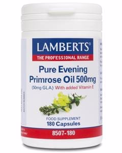 Lamberts Pure Evening Primrose Oil, 500mg, 180Caps