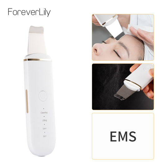 Ultrasonic Skin Scrubber Deep Face Cleansing Machine Peeling Shovel Facial |Skin Scrubber