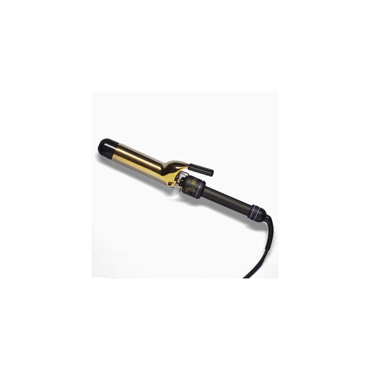 Hot Tools Pro Signature Gold Curling Iron 38 mm (Gold-Platted Barrels, Pulse Technology, Long Lasting Curls and Waves) HTIR1577UKE