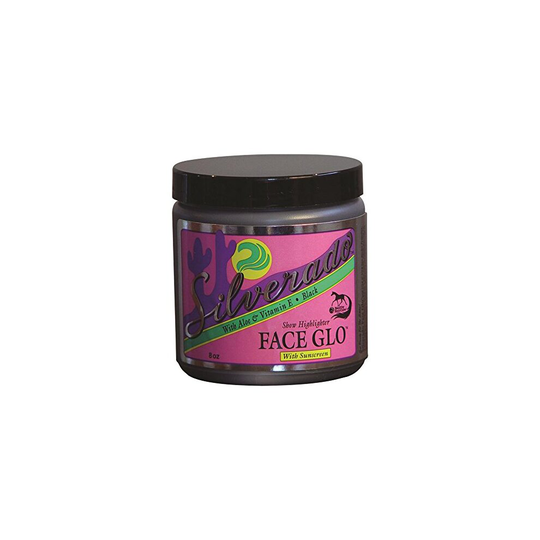 Healthy Haircare Product Silverado Face glo, 8 oz Black