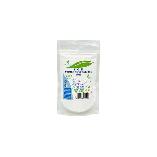 Sodium coco-sulfate - 100/200/300gr - Can be used in shampoo bars, liquid shampoo, body wash, shower gel and shower bars, syndet bars, various ba