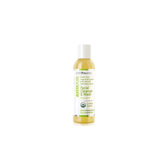 Alteya Organic Facial Cleanser & Wash 150ml - Pure Jasmine - USDA Certified Organic 100% Biodegradable Soap - Natural Earth Friendly Vegan...