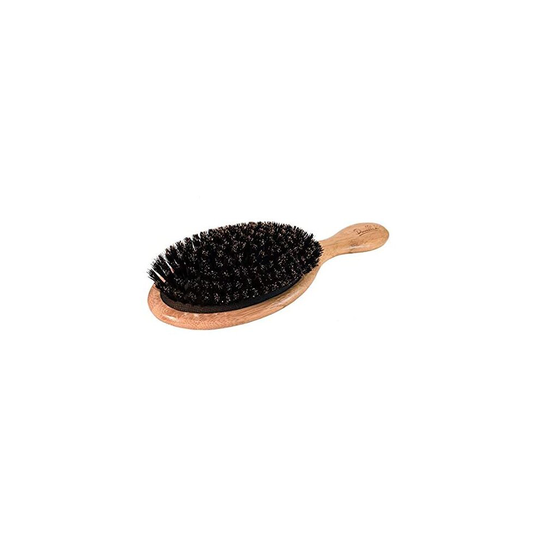 Flair Brush Pure Boar Bristle Soft Hair Brush - Bamboo Handle