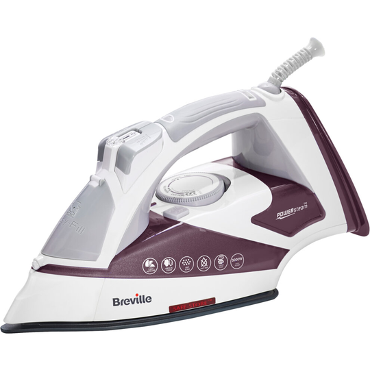 Breville VIN405 PowerSteam Advanced 3000W Iron 3000 Watt Plum