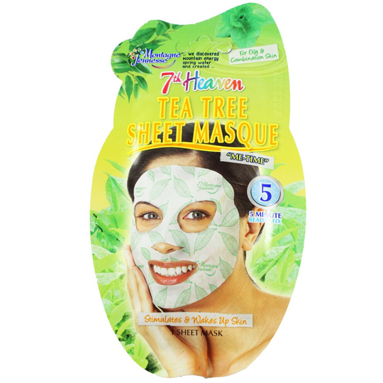 7th Heaven Face Mask Tea Tree Sheet Masque
