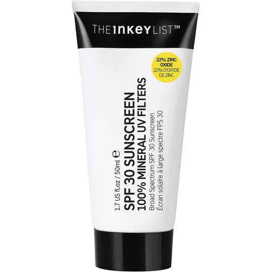 The INKEY List SPF 30 Daily Sunscreen which Offers Broad Spectrum Protection from Both UVA and UVB Rays 50ml