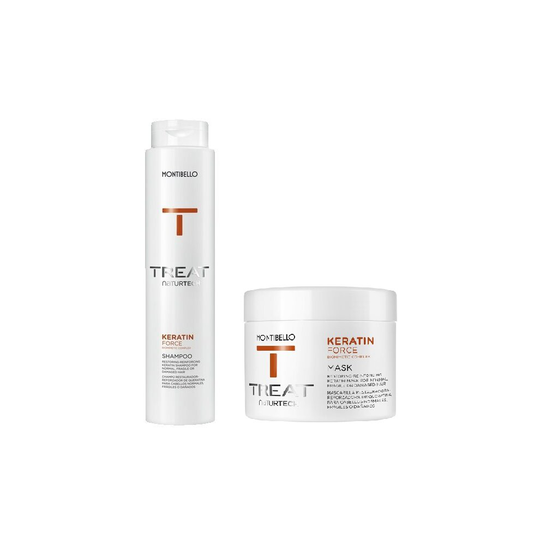 Montibello Naturtech Keratin Force Shampoo 300ml and Mask 200ml