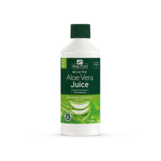 1 bottle of Aloe Pura Bio-Active Aloe Vera Juice Max Maximum strength 1L 1 Litre