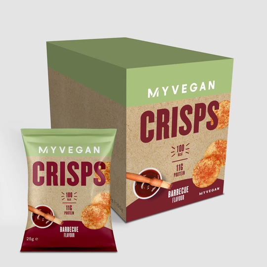 Popped Protein Crisps (6 Pack) - 6 x 25g - Barbecue