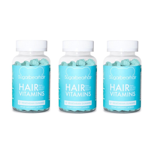 SugarBearHair Hair Vitamins - 1 Month x3