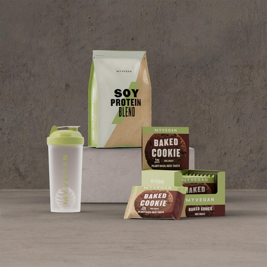 Vegan Protein Starter Pack - Double Choc - Mini Shaker - Vanilla