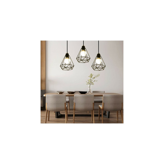 Industrial Geometric Light Shade Frame Ceiling Pendant Lightshade