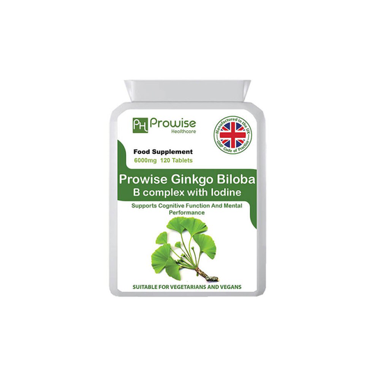 Ginko Biloba with Vitamin B Complex 2000mg 90 Capsules