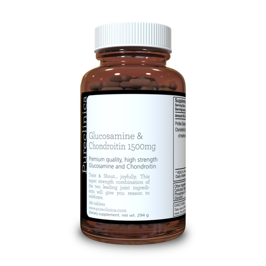1500mg Glucosamine HLC and Chondroitin x 180 tablets (3 months supply)