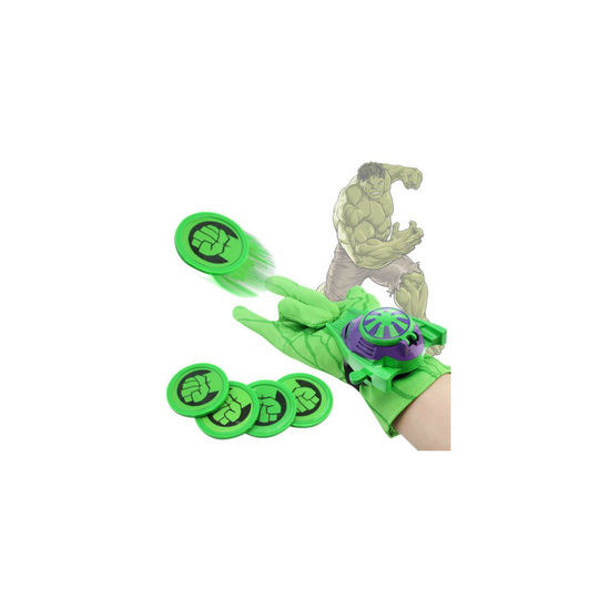 (The Hulk) Marvel Superhero Spider Man Batman Launchers Gloves Kids Boys Toys Cosplay
