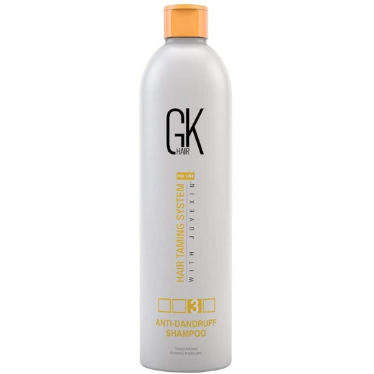 GKhair Anti Dandruff Shampoo Anti Residue No Flakes Deep Cleaning Unisex 250 ml (250ml) (250ml)