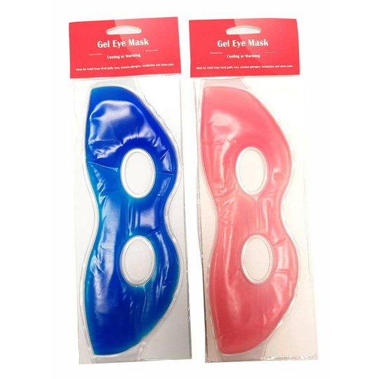 Serenade - Twin Pack Pink/Blue Long Lasting Cooling Soothing or Heating Gel Eye