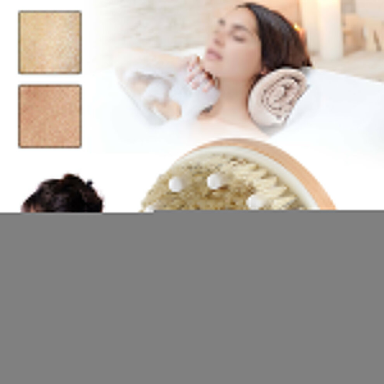 Full Body Natural Brushes Bath Skin Exfoliation Brush Cellulite Shower Relax