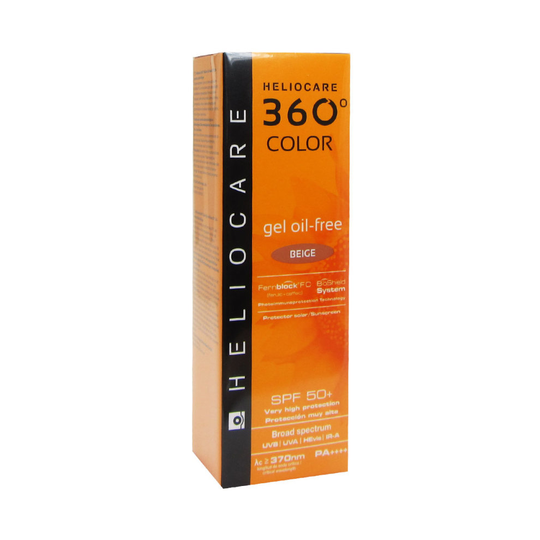 Heliocare 360 Gel-Color Oil-Free SPF50 Beige 50ml