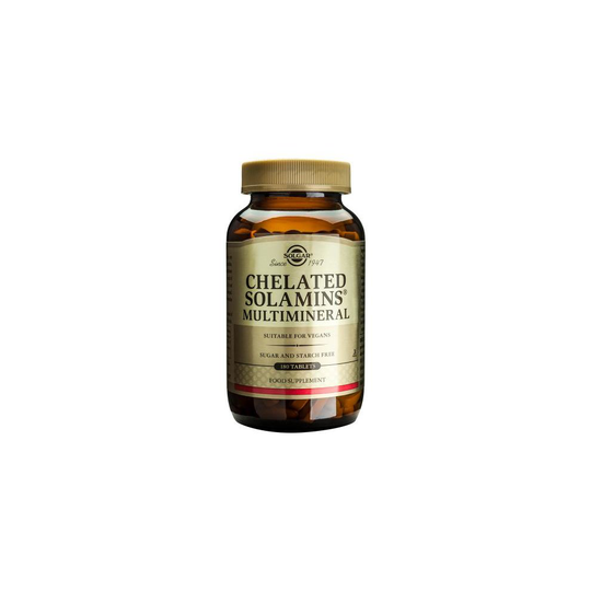 Solgar Chelated Solamins Multi Mineral Tablets, 180