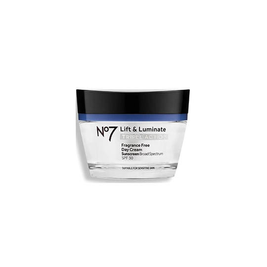 Boots No7 Lift & Luminate Triple Action Fragrance Free Day cream SPF 30