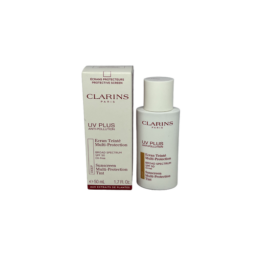 Clarins UV Plus Sunscreen Multi Protection Tint Deep Tester 50ml