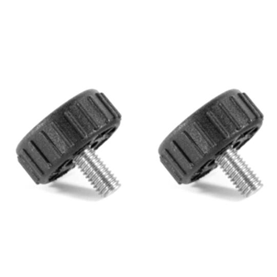 2X Camera Accessories Screws are Suitable for MVH500AH Hydraulic Head Base Locking Screws