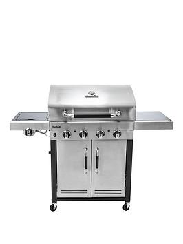 Char-Broil Advantage Series&Trade; 445S - 4 Burner Gas Barbecue Grill With Tru-Infrared&Trade; Technology - Stainless Steel