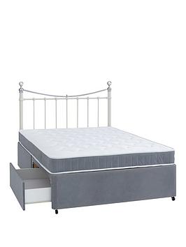 Airsprung Berlin Divan Bed With Storage Options (Excludes Headboard)