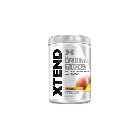 XTEND Original BCAA Powder Mango | Branched Chain Amino Acids Supplement | 7g BCAAs + Electrolytes for Recovery & Hydration | 30 Servings