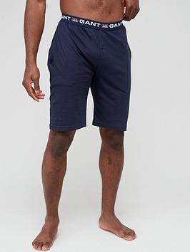 GANT Lounge Shorts - Navy , Navy, Size S, Men