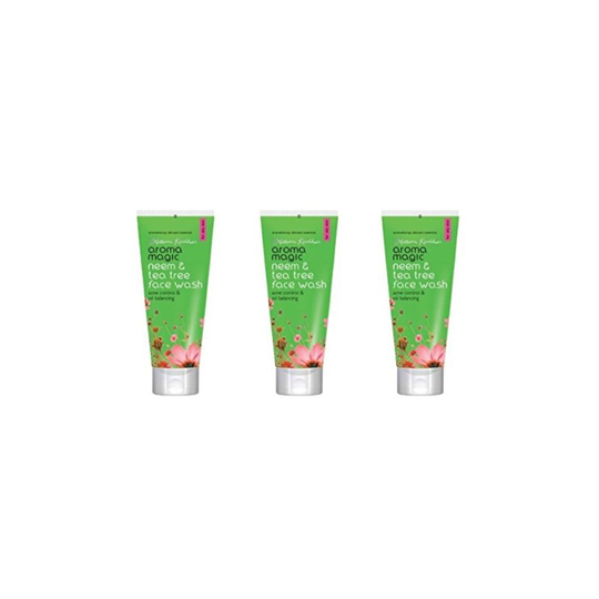 Aroma Magic Neem Face Wash, 100ml - Pack of 3