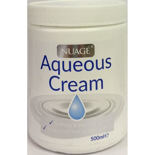 SIX PACKS of Nuage Aqueous Cream 500ml
