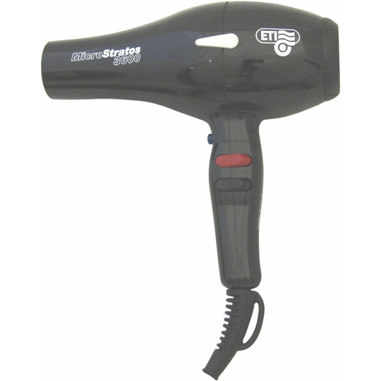ETI Micro Stratos 3600 Hairdryer - Black