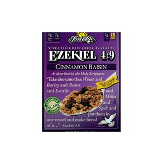 Food for Life Ezekiel Sprouted Whole Grain Cereal Cinnamon & Raisin 454g