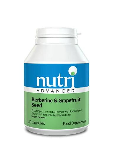 Nutri Advanced Berberine & Grapefruit Seed, 120 Capsules