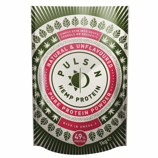 Pulsin Hemp Protein Powder, 1Kg