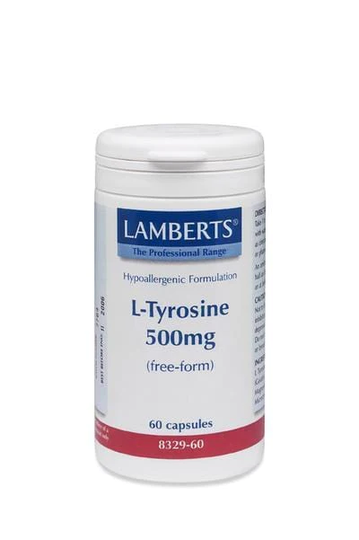 Lamberts L-Tyrosine, 500mg, 60Caps