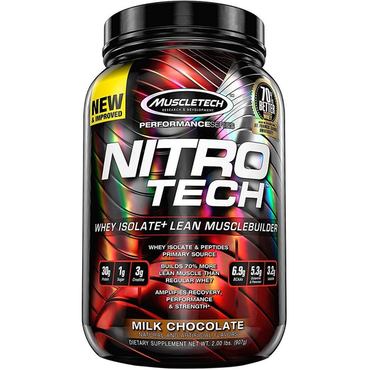 MuscleTech Nitro-Tech, Cookies & Cream, 907g