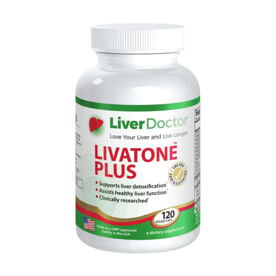Livatone Plus Liver Support Dr. Sandra Cabot 120 Vegetarian Capsules