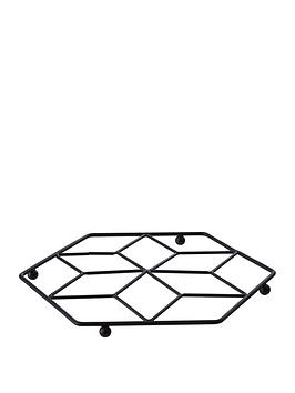 Premier Housewares Vertex Trivet - Black