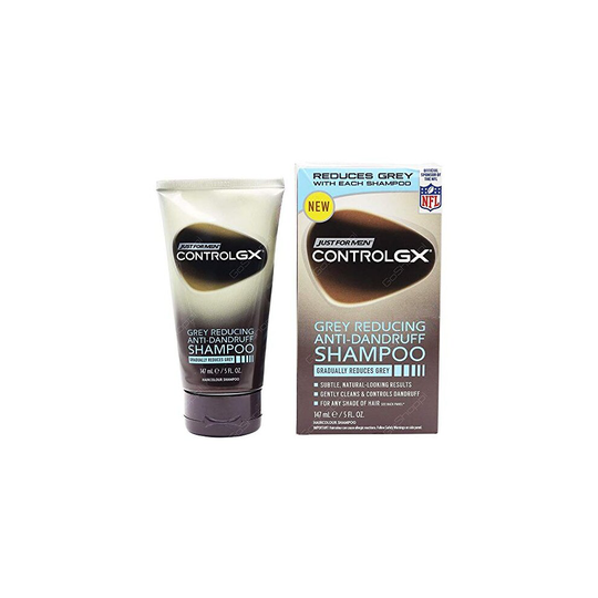 3x Just for Men Control GX Grey Reducing Anti-Dandruff Shampoo