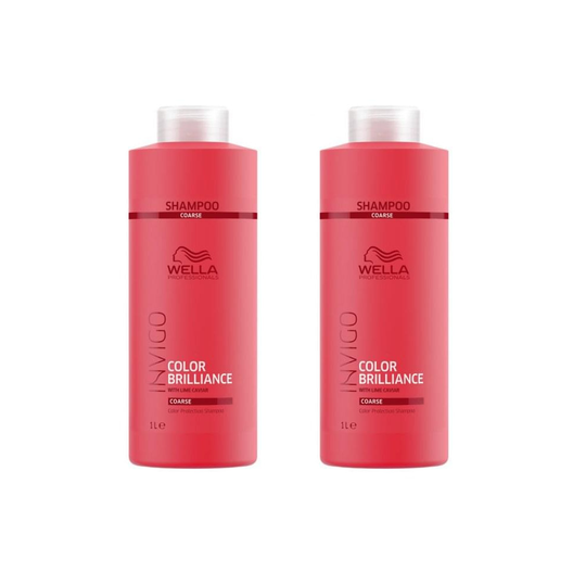 Wella INVIGO Color Brilliance Color Protection Coarse Shampoo 1000ml x2