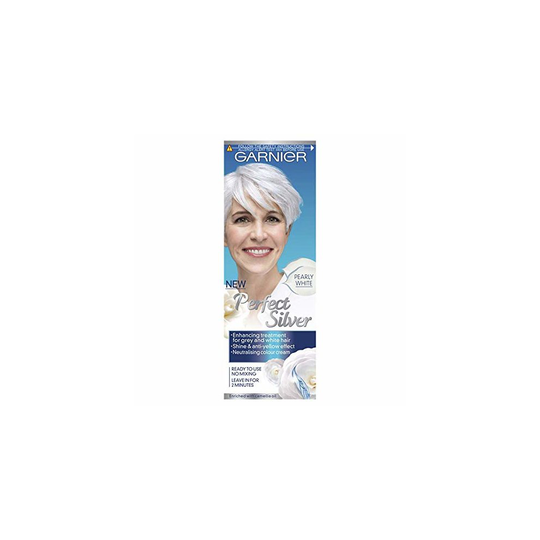 Garnier Perfect Silver Grey Hair Neutralising Cream, White