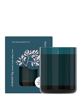 The Aromatherapy Co. Floral Bloom Candle To Planter - Oriental Lily