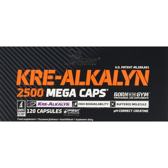 Olimp Kre-Alkalyn 2500 Mega Capsules - Pack of 120 Capsules